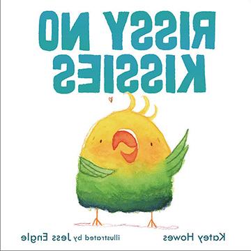 儿童书籍《Rissy No kiss》的封面上绘有一只鸟